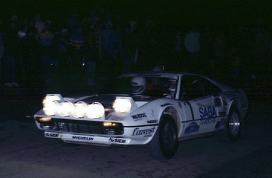 Antonio Fassina (Tony) - Emilio Radaelli
67º Rally Targa Florio 1983. Ferrari 308 GTB. Abandonó por motor.

Del 3 de Marzo al 5 de Marzo, Palermo, Cefalù.
Superficie: Asfalto.

La prueba constaba de 2 etapas y 32 tramos especiales.
Desconocemos los kilómetros tanto totales como cronometrados.

Tomaron la salida 69 equipos, finalizaron 34.@
Palabras clave: Ferrari;Targa_Florio;1983;Grupo_B