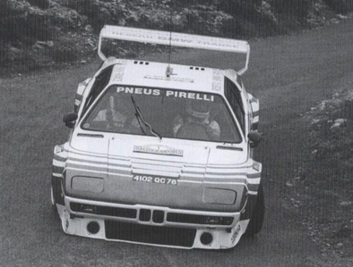 Bernard Béguin - Jean-Jacques Lenne
18º Rallye International d'Antibes 1983. BMW M1 (4102 QC 78). Abandonó por la transmisión del coche.

Del 13 al 15 de Octubre, Antibes, Alpes Marítimos, Provenza-Alpes-Costa Azul, Francia.
Superficie: asfalto.

El Rallye tenia un total de 513.00 km cronometrados.
Desconocemos en cuantos tramos especiales se dividian.

Tomaron la salida 153 equipos, finalizaron 69.@
Palabras clave: ;BMW;M1;Antibes;1983