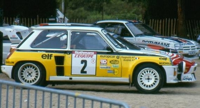 Jean Ragnotti - Jean-Marc Andrié
27º Tour de Corse - Rallye de France 1983. Renault 5 Turbo Tour de Corse (1465 XD 91) Abandonó al chocar con una vaca en SS15 Chiatra - Ponte Nuovo de 64.80 km.

Del 5 al 7 de Mayo, Ajaccio, Córcega, Francia.
Superficie: asfalto.

El Rally tenia un total de 1715.10 km de los que 1066.10 km divididos en 32 tramos eran especiales.

Tomaron la salida 178 equipos, finalizaron 57.@
Palabras clave: ;Renault;Turbo;Corcega;1983;Grupo_B;Corse