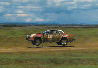Chandrashekhar Mehta - Rob Combes
31º Marlboro Safari Rally 1983. Nissan 240RS. Abandonó por motor en el CH24.

Del 30 de Marzo al 4 de Abril, Nairobi, Kenya, África.
Superficie: tierra.

El Rally tenia un total de 5035 km en los que 1620.95 km se encontraban 26 controles horarios.

Tomaron la salida 78 equipos, finalizaron 22.@
Palabras clave: ;Nissan;Safari;Grupo_B;1983;