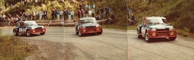 Bruno Saby - Françoise Sappey
42º Tour de France Automobile 1983. Renault 5 Turbo Tour de Corse (6711 WE 38). Abandonó por rotura de turbo en SS28 Font Belle de 21.50 km.
Philips Auto Radio

Del 19 al 23 Septiembre, Paris, Nice, Francia.
Superficie: asfalto.

El Rally tenia un total de 2800.00 km de los que 630.00 km divididos en 3 etapas y 32 tramos eran especiales (uno de ellos fue cancelado SS27 Col du Noyer).

Tomaron la salida 84 equipos, finalizaron 37.@
Palabras clave: Renault;Turbo;Grupo_B;Tour_France_Automobile;1983