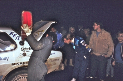 Ola Stromberg - Per Carlsson
33º 1000 Lakes Rally 1983. Saab 99 Turbo (BTP 103). Abandonó por accidente en SS7 Polkuskulma de 6.42 km.

Del 26 al 28 de Agosto, Jyväskylä, Finlandia.
Superficie: tierra.

El Rally tenia un total de 1461.00 km de los que 472.63 km divididos en 50 tramos, eran especiales.

Se inscribieron 180 equipos, tomaron la salida 174, finalizaron 71.@
Palabras clave: Saab;Turbo;Finlandia;1983