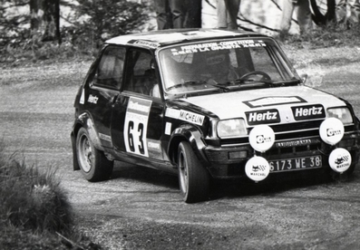 Jean-Pierre Argoud - Colette Bellin
42º Tour de France Automobile 1983. Renault 5 Alpine (6173 WE 38). Abandonó, desconocemos el motivo y en que especial.

Del 19 al 23 Septiembre, Paris, Nice, Francia.
Superficie: asfalto.

El Rally tenia un total de 2800.00 km de los que 630.00 km divididos en 3 etapas y 32 tramos eran especiales (uno de ellos fue cancelado SS27 Col du Noyer).

Tomaron la salida 84 equipos, finalizaron 37.@
Palabras clave: Renault;Alpine;Tour_France_Automobile;1983