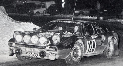 Dominique Gauthier - Michèle Gauthier
51º Rallye Automobile de Monte-Carlo 1983. Ferrari 308 GTB (4614 UU 38). Abandonó en SS5 Col des Garcinets de 22.70 km, desconocemos el motivo del abandono.

Del 22 al 28 de Enero, Monte-Carlo.
Superficie: asfalto - nieve.

RMC clasificó a todos los equipos que terminaron el "Parcours Commun" (después de SS21).
De los 150 equipos, solo los 100 mejores pudieron competir en el último tramo "Parcours Final".
Los equipos que no completaron todas las etapas recibieron tiempos de penalización, incluso para aquellos que no terminaron el último tramo.
86 equipos completaron todo el rally, dos fueron descalificados.

El Rally tenia un total de 4197 km de los que 709 km divididos en 31 tramos eran especiales, (2 de ellas fue canceladas SS6 Pont des Miolans de 22 Km y SS15 St Jeans en Royans de 38 Km).

Se inscribieron 263 equipos, tomaron la salida 250, finalizaron 149.
@
Palabras clave: Gauthier;Ferrari;GTB;Montecarlo;1983;Grupo_B