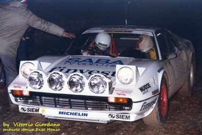 Antonio Fassina (Tony) - Emilio Radaelli
67º Rally Targa Florio 1983. Ferrari 308 GTB. Abandonó por motor.

Del 3 de Marzo al 5 de Marzo, Palermo, Cefalù.
Superficie: Asfalto.

La prueba constaba de 2 etapas y 32 tramos especiales.
Desconocemos los kilómetros tanto totales como cronometrados.

Tomaron la salida 69 equipos, finalizaron 34.
Palabras clave: Ferrari;Targa_Florio;1983;Grupo_B