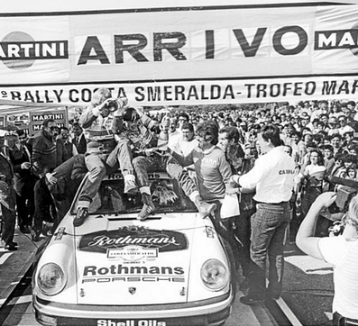 Henri Toivonen - Juha Piironen
7º Rally Costa Smeralda 1984. Porsche 911 SC RS (A974 BRX). Clasificado 1º.
Rothmans Porsche Rally Team

Del 26 al 29 de Abril, Porto Cervo, Cerdeña, Italia.
Superficie: tierra.

El Rally constaba de 3 etapas y 43 tramos especiales (uno de ellos fue cancelado SS2 Vacciledi).

Tomaron la salida 72 equipos, finalizaron 20.@
Palabras clave: Henri_Toivonen;Juha_Piironen;Porsche;Grupo_B;Costa_Smeralda;1984;Personajes;Esmeralda