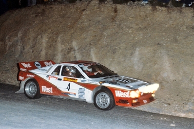 Carlo Capone - Sergio Cresto
32º Rally RACE - Costa Blanca 1984. Lancia Rally 037 (TO W67782). Clasificado 1º.
West Rally Team

Del 17 al 19 de Marzo, Alicante, España.
Superficie: asfalto.

El Rally tenía un total de 398.61 km cronometrados.

Tomaron la salida 98 equipos, finalizaron 48.@
Palabras clave: Lancia;Rally;Grupo_B;Race;Costa_Blanca;1984