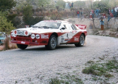 Carlo Capone - Sergio Cresto
32º Rally RACE - Costa Blanca 1984. Lancia Rally 037 (TO W67782). Clasificado 1º.
West Rally Team

Del 17 al 19 de Marzo, Alicante, España.
Superficie: asfalto.

El Rally tenía un total de 398.61 km cronometrados.

Tomaron la salida 98 equipos, finalizaron 48.@
Palabras clave: Lancia;Rally;Grupo_B;Race;Costa_Blanca;1984