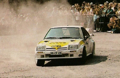Erwin Weber - Gunter Wanger
17º Int. Hunsrück-Rallye 1984. Opel Manta 400, (GG-CV 496). Clasificado 2º.

Del 17 al 18 de Agosto, Tréveris (Trier), Renània-Palatinat, Alemania.
Superficie: asfalto - tierra.

El Rally tenia un total de 999.1 km de los que 469.71 km divididos en 24 tramos eran especiales.

Tomaron la salida 130 equipos, finalizaron 63.@
Palabras clave: ;Opel;Manta;Hunsrück_Rallye;Grupo_B;1984;Alemania