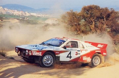 Carlo Capone - Sergio Cresto
7º Rally Costa Smeralda 1984. Lancia Rally 037 (TO W67782). Clasificado 2º.
West Rally Team

Del 26 al 29 de Abril, Porto Cervo, Costa Esmeralda, Cerdeña, Italia.
Superficie: tierra.

El Rally tenia 43 tramos especiales (uno de ellos fue cancelado).

Tomaron la salida 72 equipos, finalizaron 20.@
Palabras clave: Carlo_Capone;Sergio_Cresto;Lancia;Grupo_B;Costa_Smeralda;1984;Esmeralda