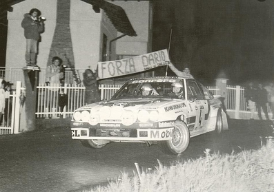 Dario Cerrato - Giuseppe Cerri
14º Rally 4 Regioni 1984. Opel Manta 400 (Roma 06277E). Clasificado 2º.

Del 18 al 20 de Mayo, Salice Terme, Lombardia, Italia.
Superficie: asfalto.

Desconocemos de cuantos kilómetros constaba la prueba tanto totales como cronometrados..

Tomaron la salida 66 eqyuipos, finalizaron 28.@
Palabras clave: Opel;Manta;Grupo_B;1984;Rally_4_Regioni