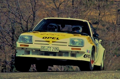 Guy Fréquelin - Tilber
5º Rallye des Garrigues 1984. Opel Manta 400 (GG-CT 205). Clasificado 2º.
Opel Euro Team

Del 30 al 31 de Marzo, Nîmes, Gard, Francia.
Superficie: asfalto.

El Rally tenia un total de 600 km de los que 366.10 km divididos en 18 tramos eran cronometrados.

Tomaron la salida 102 equipos, finalizaron 44.@
Palabras clave: Opel;Manta;Grupo_B;Garrigues;1984