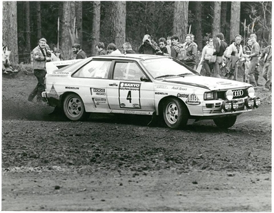 Hannu Mikkola - Arne Hertz
14º Sanyo Rally de Nueva Zelanda 1984. Audi Quattro A2 (IN-YD 29). Clasificado 3º.

Del 23 al 26 de Junio, Auckland, Nueva Zelanda.
Superficie: tierra.

El Rally tenia un total de 2626 km de los que 1044 km divididos en 45 tramos eran especiales.

Tomaron la salida 63 equipos, finalizaron 35.@
Palabras clave: ;Audi;Quattro;Grupo_B;1984