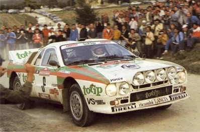Massimo "Miki" Biasion - Tiziano Siviero
26º Rallye Sanremo 1984. Lancia Rally 037 (TO W67784). Clasificado 3º.
Jolly Club Totip

Del 30 de Septiembre al 5 de Octubre, Sanremo, Liguria, Imperia, Italia.
Superficie: asfalto -tierra.

El Rally tenia un total de 2546.29 km de los que 807.69 km divididos en 56 tramos eran especiales, (2 de ellas fueron canceladas SS7 Sante Luce de 12,30 km y SS26 Chiusdino 2 de 17,41 Km).

Se inscribieron 104 equipos, tomaron la salida 100, finalizaron 35.@
Palabras clave: Lancia;Rally;Grupo_B;Sanremo;1984