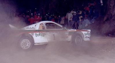 Adartico Vudafieri - Luigi Pirollo
16º Rallye dell'Isola d'Elba 1984. Lancia Rally 037 (TO W67779). Clasificado 4º.
Jolly Club Totip

Del 7 al 9 de Junio, Portoferraio, Italia.
Superficie: asfalto - tierra.

Tomaron la salida 54 equipos, finalizaron 24.

Foto 1 de 2
@
Palabras clave: Lancia;Rally;Grupo_B;Elba;1984