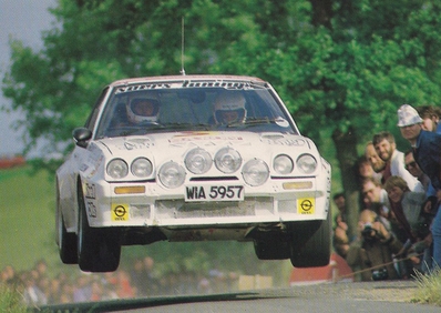 Jimmy McRae - Rob Arthur
20º Ypres 24 Hours Rally 1984. Opel Manta 400 (WIA 5957). Clasificado 4º.

Del 29 de Junio al 1 de Julio, Ypres, Bélgica.
Superficie: asfalto.

El Rally tenía 573.38 km cronometrados divididos en 51 tramos especiales (uno de ellos fue cancelado SS51 Zillebeke de 15.10 km).

Tomaron la salida 147 equipos, finalizaron 69.@
Palabras clave: Jimmy_McRae;Opel;Manta;Grupo_B;Ypres;1984;