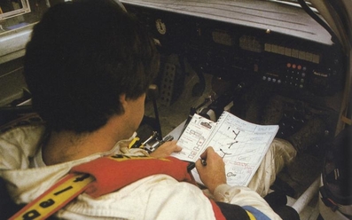 Charley Pasquier
Copiloto de Jean-Pierre Nicolas en el 26º Rallye Sanremo 1984 con Peugeot 205 Turbo 16 (123 FBL 75), clasificado 5º.
Peugeot Talbot Sport

Del 30 de Septiembre al 5 de Octubre, Sanremo, Liguria, Imperia, Italia.
Superficie: asfalto -tierra.

El Rally tenia un total de 2546.29 km de los que 807.69 km divididos en 56 tramos eran especiales, (2 de ellas fueron canceladas SS7 Sante Luce de 12,30 km y SS26 Chiusdino 2 de 17,41 Km).

Se inscribieron 104 equipos, tomaron la salida 100, finalizaron 35.@
Palabras clave: Peugeot;Turbo;Personajes;Sanremo;1984