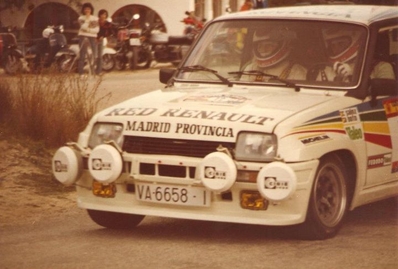 Carlos Sainz Cenamor - Antonio Boto
32º Rally RACE - Costa Blanca 1984. Renault 5 Turbo (VA-6658-I). Clasificado 5º.
Red Renault Madrid y Provincia

Del 17 al 19 de Marzo, Alicante, España.
Superficie: asfalto.

El Rally tenía un total de 398.61 km cronometrados.

Tomaron la salida 98 equipos, finalizaron 48.@
Palabras clave: ;Race;Costa_Blanca;Renault;Turbo;1984;Grupo_B