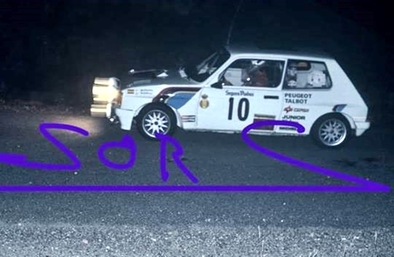 Borja Moratal - Alfredo Rodrà­guez
32º Rally Costa Brava 1984. Talbot Samba Rallye. Clasificado 8º.

Del 17 al 19 de Febrero, Lloret de Mar.
Superficie: grava / asfalto.

El Rally tení­a un total de 1366.41 km, de los que 527.15 km divididos en 46 tramos eran especiales.

Tomaron la salida 60 equipos, finalizaron 25.

PHOTO by Pep Sors.
@
Palabras clave: ;Costa_Brava;Talbot;Samba;Grupo_B;1984