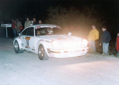 J. Ortí - P. Criado
32º Rally RACE - Costa Blanca 1984. Porsche 911 SC (V-9458-BD). Clasificado 8º.

Del 17 al 19 de Marzo, Alicante, España.
Superficie: asfalto.

El Rally tenía un total de 398.61 km cronometrados.

Tomaron la salida 98 equipos, finalizaron 48.@
Palabras clave: Porsche;Grupo_B;RACE;Costa_Blanca;1984