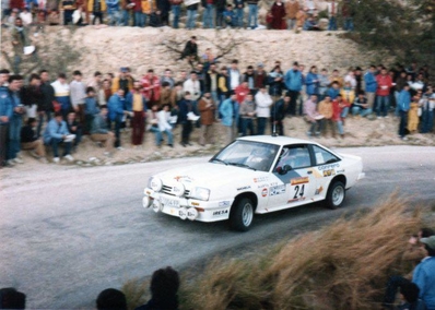 Josep Arqué - Albert Alumà 
32º Rally RACE - Costa Blanca 1984. Opel Manta GT/E. Clasificado 10º.
Escuderia KMC

Del 17 al 19 de Marzo, Alicante, España.
Superficie: asfalto.

El Rally tenía un total de 398.61 km cronometrados.

Tomaron la salida 98 equipos, finalizaron 48.@
Palabras clave: Opel;Manta;RACE;Costa_Blanca;1984