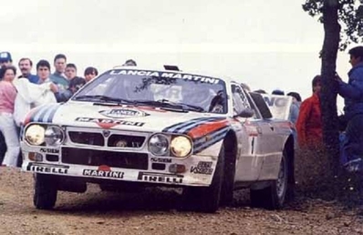 Markku Alén - Ilkka Kivimaki
26º Rallye San Remo 1984. Lancia Rally 037 (TO W67769). Abandonó por motor (biela) en SS27 Montepescini 2 de 10,69 Km.
Martini Racing

Del 30 de Septiembre al 5 de Octubre, Sanremo, Liguria, Imperia, Italia.
Superficie: asfalto -tierra.

El Rally tenia un total de 2546.29 km de los que 807.69 km divididos en 56 tramos eran especiales, (2 de ellas fueron canceladas SS7 Sante Luce de 12,30 km y SS26 Chiusdino 2 de 17,41 Km).

Se inscribieron 104 equipos, tomaron la salida 100, finalizaron 35.@
Palabras clave: Markku_Alen;Lancia;Grupo_B;Sanremo;1984