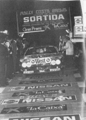 Carlo Capone - Sergio Cresto
32º Rally Costa Brava 1984. Lancia Rally 037 (TO W67782). Abandonó por accidente en SS28.
West Rally Team

Del 17 al 19 de Febrero, Lloret de Mar, Girona, Catalunya, España.
Superficie: tierra - asfalto.

El Rally tení­a un total de 1366.41 km, de los que 527.15 km divididos en 46 tramos eran especiales.

Tomaron la salida 60 equipos, finalizaron 25.@
Palabras clave: Carlo_Capone;Sergio_Cresto;Costa_Brava;Grupo_B;1984