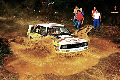 Stig Blomqvist - Björn Cederberg
26º Rallye Sanremo 1984. Audi Sport Quattro S1 (IN-NT 2). Abandonó por motor en SS41 Ghizzano 2 de 13,20 km.
Audi Sport

Del 30 de Septiembre al 5 de Octubre, Sanremo, Liguria, Imperia, Italia.
Superficie: asfalto -tierra.

El Rally tenia un total de 2546.29 km de los que 807.69 km divididos en 56 tramos eran especiales, (2 de ellas fueron canceladas SS7 Sante Luce de 12,30 km y SS26 Chiusdino 2 de 17,41 Km).

Se inscribieron 104 equipos, tomaron la salida 100, finalizaron 35.@
Palabras clave: Stig_Blomqvist;Audi;Sport;Quattro;Grupo_B;Sanremo;1984