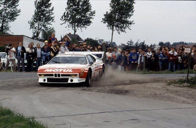 Bernard Béguin - Jean-Jacques Lenne
20º Ypres 24 Hours Rally 1984. BMW M1 (4102 QC 78). Abandonó por accidente en SS4 Zillebeke de 15.10 km.

Del 29 de Junio al 1 de Julio, Ypres, Bélgica.
Superficie: asfalto.

El Rally tenía 573.38 km cronometrados divididos en 51 tramos especiales (uno de ellos fue cancelado SS51 Zillebeke de 15.10 km).

Tomaron la salida 147 equipos, finalizaron 69.@
Palabras clave: ;BMW;Ypres;1984;Grupo_B