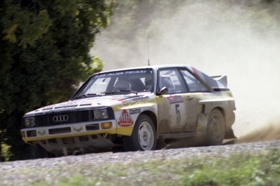 Walter Röhrl - Christian Geistdörfer
26º Rallye Sanremo 1984. Audi Sport Quattro S1 (IN-NY 39). Abandonó por accidente en SS49 Ronde de 46,55 Km.
Audi Sport

Del 30 de Septiembre al 5 de Octubre, Sanremo, Liguria, Imperia, Italia.
Superficie: asfalto -tierra.

El Rally tenia un total de 2546.29 km de los que 807.69 km divididos en 56 tramos eran especiales, (2 de ellas fueron canceladas SS7 Sante Luce de 12,30 km y SS26 Chiusdino 2 de 17,41 Km).

Se inscribieron 104 equipos, tomaron la salida 100, finalizaron 35.@
Palabras clave: Walter_Röhrl;Audi;Sport;Quattro;Grupo_B;Sanremo;1984