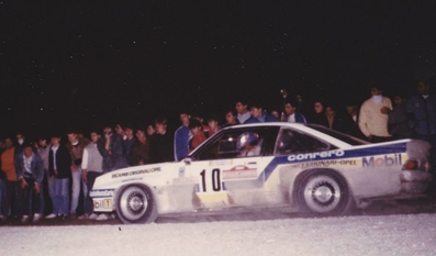 Dario Cerrato - Giuseppe Cerri
26º Rally Sanremo 1984. Opel Manta 400 (Roma 06277E). Abandonó por accidente en SS48 Passo Ghimbegna de 23.30 Km.
Conrero Squadra Corse

Del 30 de Septiembre al 5 de Octubre, Sanremo, Liguria, Imperia, Italia.
Superficie: asfalto -tierra.

El Rally tenia un total de 2546.29 km de los que 807.69 km divididos en 56 tramos eran especiales, (2 de ellas fueron canceladas SS7 Sante Luce de 12,30 km y SS26 Chiusdino 2 de 17,41 Km).

Se inscribieron 104 equipos, tomaron la salida 100, finalizaron 35.@

Palabras clave: ;Opel;Manta;Grupo_B;Sanremo;1984