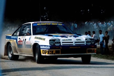 Dario Cerrato - Giuseppe Cerri
26º Rally Sanremo 1984. Opel Manta 400 (Roma 06277E). Abandonó por accidente en SS48 Passo Ghimbegna de 23.30 Km.
Conrero Squadra Corse

Del 30 de Septiembre al 5 de Octubre, Sanremo, Liguria, Imperia, Italia.
Superficie: asfalto -tierra.

El Rally tenia un total de 2546.29 km de los que 807.69 km divididos en 56 tramos eran especiales, (2 de ellas fueron canceladas SS7 Sante Luce de 12,30 km y SS26 Chiusdino 2 de 17,41 Km).

Se inscribieron 104 equipos, tomaron la salida 100, finalizaron 35.@
Palabras clave: ;Opel;Manta;Grupo_B;Sanremo;1984