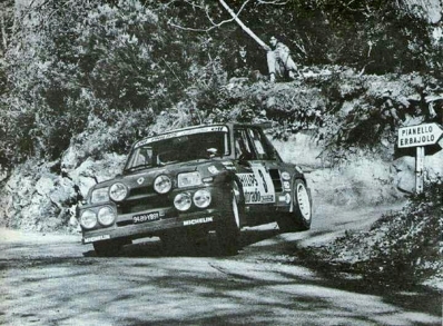 Jean Ragnotti - Pierre Thimonier
29º Tour de Corse - Rallye de France 1985. Renault 5 Maxiturbo (9489 YB 91). Clasificado 1º.

Del 2 al 4 de Mayo, Ajaccio, Córcega, Francia.
Superficie: asfalto.

El Rally tenia un total de 1603.00 km de los que 1122.25 km divididos en 30 tramos eran especiales (1 de ellos fue cancelado, SS5 Sartene - Zonza de 44.23 km, por el fatal accidente de Attilio Bettega en el tramo anterior, SS4 Zerubia - Santa Giulia de 30.60 km).

Tomaron la salida 139 equipos, finalizaron 45.@
Palabras clave: ;Renault;Maxiturbo;Grupo_B;Corse;Corcega;1985