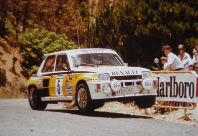 Carlos Sainz Cenamor - Antonio Boto
9º Rallye El Corte Ingles 1985. Renault 5 Turbo (VA-5060-I). Clasificado 1º.

Del 14 al 16 de Junio, Las Palmas, Islas Canarias, España.
Superficie: asfalto.

El Rally tení­a un total de 684.55 km, de los que 291 Km divididos en 19 tramos eran especiales.

Se inscribieron 91 equipos, salieron 79, finalizaron 44.@
Palabras clave: ;Renault;Turbo;Corte_Ingles;Canarias;1985