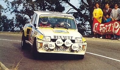 Carlos Sainz Cenamor - Antonio Boto
19º Rally Girona-Guilleries Cales de Palafrugell 1985. Renault 5 Turbo. Clasificado 2º.@
Palabras clave: ;Renault;Turbo;Grupo_B;Girona;Palafrugell;1985