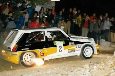 Carlos Sainz Cenamor - Antonio Boto
2º Rally Valeo 1985. Renault 5 Maxiturbo (2-M-3536-P). Clasificado 3º.

Del 16 al 17 de Noviembre, Madrid, España.
Superficie: asfalto.

El Rally constaba de 2 etapas con un total de 229.70 km cronometrados divididos en 19 tramos.

Tomaron la salida un mínimo de 77 equipos, finalizaron 43.

(Author photo, el propietario del perfil en Facebook de Motor Club Reinosa).@
Palabras clave: ;Renault;Maxiturbo;Shalymar;Valeo;Madrid;1985;Grupo_B