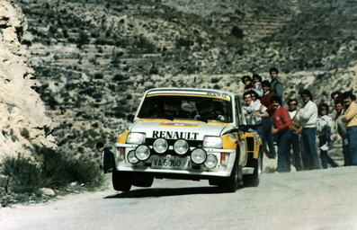 Carlos Sainz Cenamor - Antonio Boto
33º Rally RACE-Costa Blanca1985. Renault 5 Turbo TdC (VA-5060-I). Clasificado 5º.

Del 22 de Marzo al 24 de Marzo, Alicante.

Superficie: Asfalto con 410,00 km cronometrados.

Tomaron la salida 82 equipos, finalizaron 45.@
Palabras clave: ;Race;Renault;Turbo;1985;Grupo_B