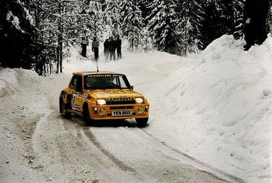 Lars-Erik Walfridsson - Lars Bäckman
35º Internacional Suecia Rally 1985. Renault 5 Turbo 