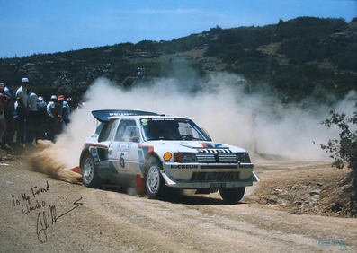 Juha Kankkunen - Juha Piironen
33º Bosch Acropolis Rally 1986. Peugeot 205 Turbo 16 E2 (319 FPF 75). Clasificado 1º.
Peugeot Talbot Sport

Del 2 al 4 de Junio, Atenas, Grecia.
Superficie: tierra.

El Rally tení­a un total de 1890.00 km de los que 572.13 km divididos en 46 tramos eran especiales (8 de ellas fueron cancelados SS8, SS9, SS10, SS14, SS16, SS21, SS36 y SS45)

Tomaron la salida 101 equipos, finalizaron 34.

© Claudio Cavion
@@
Palabras clave: Peugeot;Turbo;Grupo_B;Acropolis;Grecia;1986