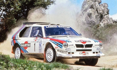 Henri Toivonen - Sergio Cresto
9º Rally Costa Smeralda 1986. Lancia Delta S4 (A6 37614). Clasificado 1º.
Martini Lancia

Del 16 al 18 de Abril, Porto cervo, norte de Cerdeña, Italia.
Superficie: tierra.

El Rally constaba de 546.00 Km cronometrados divididos en 35 tramos especiales.

Tomaron la salida 79 equipos, finalizaron 32.@
Palabras clave: Henri_Toivonen;Sergio_Cresto;Lancia;Delta;Grupo_B;Smeralda;1986;Esmeralda