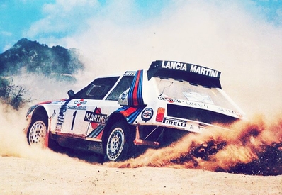 Henri Toivonen - Sergio Cresto
9º Rally Costa Smeralda 1986. Lancia Delta S4 (A6 37614). Clasificado 1º.
Martini Lancia

Del 16 al 18 de Abril, Porto cervo, norte de Cerdeña, Italia.
Superficie: tierra.

El Rally constaba de 546.00 Km cronometrados divididos en 35 tramos especiales.

Tomaron la salida 79 equipos, finalizaron 32.@
Palabras clave: Henri_Toivonen;Lancia;Delta;Costa_Esmeralda;1986;Grupo_B;Smeralda