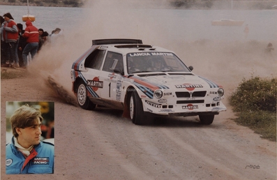 Henri Toivonen - Sergio Cresto
9º Rally Costa Smeralda 1986. Lancia Delta S4 (A6 37614). Clasificado 1º.
Martini Lancia

Del 16 al 18 de Abril, Porto cervo, norte de Cerdeña, Italia.
Superficie: tierra.

El Rally constaba de 546.00 Km cronometrados divididos en 35 tramos especiales.

Tomaron la salida 79 equipos, finalizaron 32.

© Gian Piero Piredda
@
Palabras clave: Henri_Toivonen;Lancia;Delta;Costa_Esmeralda;1986;Grupo_B;Smeralda