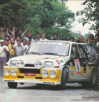 Carlos Sainz Cenamor - Antonio Boto
23º Rallye Internacional Principe de Asturias 1986. Renault 5 Maxiturbo (2-M-5368-P). Clasificado 2º.

A 2m 1s del Lancia Delta S4 (TO-77891E) de Fabrizio Tabaton - Luciano Tedeschini.

Del 19 al 21 de Septiembre, Oviedo, España.
Superficie: asfalto.

El Rally tenia un total de 293.70 km cronometrados divididos en 24 tramos especiales.

Tomaron la salida 57 equipos, finalizaron 34.
@
Palabras clave: ;Grupo_B;Renault;Maxiturbo;Asturias;1986;España;Spain