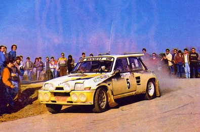 Carlos Sainz Cenamor - Antonio Boto
34º Rally Costa Brava 1986. Renault 5 Maxiturbo (2-M-4747-P). Clasificado 2º.

Del 21 al 23 de Febrero, Lloret de Mar, Girona, Catalunya, España.
Superficie: asfalto - tierra.

El Rally tenia un total de 1293.91 Km de los que 557.07 Km divididos en 29 tramos eran especiales.

Se inscribieron 110 equipos, tomaron la salida 94, finalizaron 30.@
Palabras clave: ;Renault;Maxiturbo;grupo_B;Costa_Brava;1986