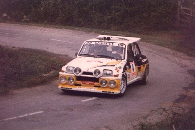 Carlos Sainz Cenamor - Antonio Boto
23º Rallye Internacional Principe de Asturias 1986. Renault 5 Maxiturbo (2-M-5368-P). Clasificado 2º.

A 2m 1s del Lancia Delta S4 (TO-77891E) de Fabrizio Tabaton - Luciano Tedeschini.

Del 19 al 21 de Septiembre, Oviedo, España.
Superficie: asfalto.

El Rally tenia un total de 293.70 km cronometrados divididos en 24 tramos especiales.

Tomaron la salida 57 equipos, finalizaron 34.
@
Palabras clave: ;Grupo_B;Renault;Maxiturbo;Asturias;1986;España;Spain