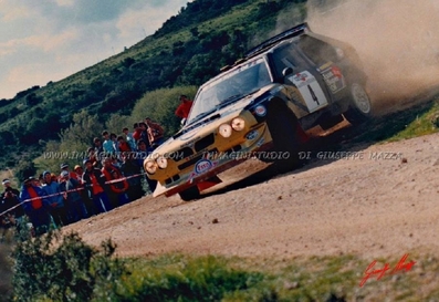 Fabrizio Tabaton - Luciano Tedeschini
9º Rally Costa Smeralda 1986. Lancia Delta S4 