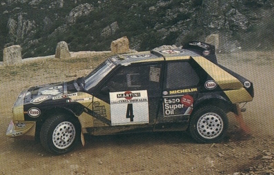 Fabrizio Tabaton - Luciano Tedeschini
9º Rally Costa Smeralda 1986. Lancia Delta S4 