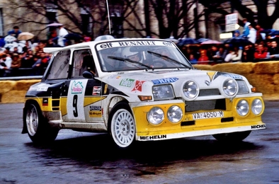 1º Rallye Sprint de Nimes 1986
Carlos Sainz
Renault 5 Maxiturbo (VA-4650-M)

El 7 de Abril en Nimes, Francia.
Superficie: asfalto con 1.24 km cronometrado.

Evento de exhibición (sin copiloto) el dí­a después de la finalización del 7º Rallye des Garrigues-Languedoc-Roussillon.@
Palabras clave: ;Nimes;Renault;Maxiturbo;Grupo_B;1986;Evento_exhibicion