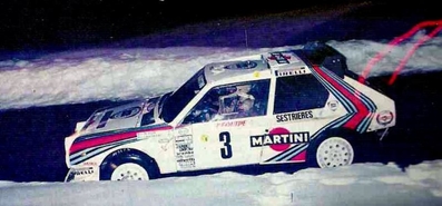 Markku Alén - Ilkka Kivimaki
54º Rallye Automobile de Monte-Carlo 1986. Lancia Delta S4 (A6 37617). Abandonó por el árbol de levas en SS16 St Nazaire le Desert de 23.70 Km.

Del 18 al 24 de Enero, Monte-Carlo.
Superficie: asfalto - nieve.

El Rally tenía un total de 3984.00 km, de los que 881.20 km divididos en 36 tramos eran especiales.

Tomaron la salida 156 equipos, finalizaron 65.@
Palabras clave: Lancia;Grupo_B;Markku_Alen;Montecarlo;Delta;S4;1986