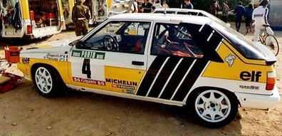 Jean Ragnotti - Pierre Thimonier
21º Rallye de Portugal Vinho do Porto 1987. Renault 11 Turbo (8416 YD 91). Clasificado 2º.

Del 11 al 14 de Marzo, Estoril, Cascais, Lisboa, Portugal.
Superficie: asfalto - tierra.

El Rally tenia un total de 2,088.23 Km de los que 603.50 Km divididos en 37 tramos, eran especiales.

Tomaron la salida 94 equipos, finalizaron 36.@
Palabras clave: ;Renault;Turbo;Portugal;1987;Parque_Cerrado